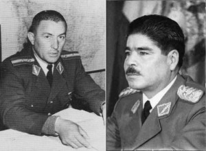 Ο Ρενέ Μπαριέντος (αριστερά) και ο Χοσέ Τόρρες.