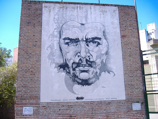 mural del che rosario argentina