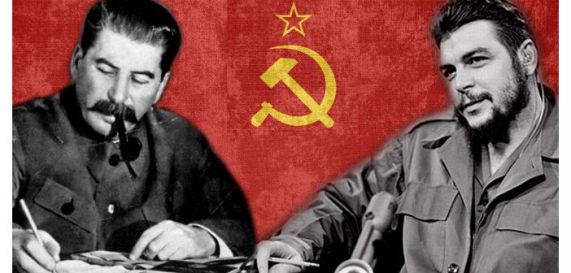 Stalin-Che Guevara- Mottas